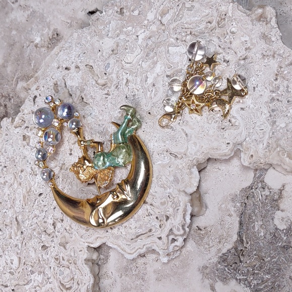 Kirk's Folly "Pipedream Fairy" Brooch - Picture 8 of 11